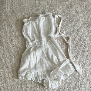 Skylar & Madison White romper